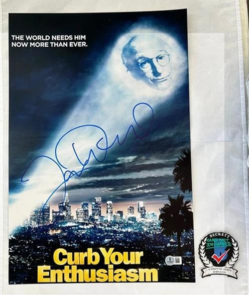 Larry David Signed 11x14 Photo Poster Curb Your Enthusiasm Seinfeld Beckett B...: Condition: New: A brand-new, unused, unopened, undamaged item (including handmade items). ew: A brand-new, unused, unopened, undamaged item (including handmade items).,Country of Origin: United