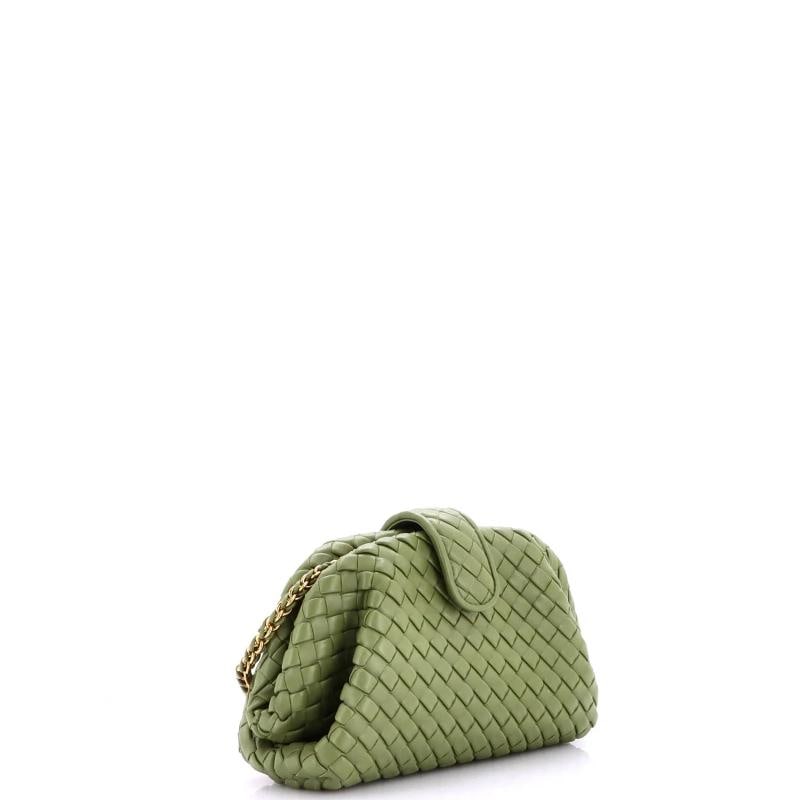 Bottega Veneta Lauren 1980 Clutch with Chain Intrecciato Nappa Medium - 2