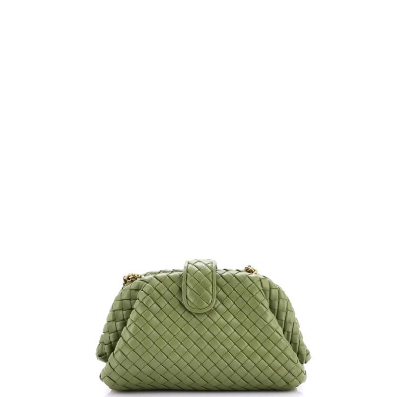 Bottega Veneta Lauren 1980 Clutch with Chain Intrecciato Nappa Medium - 3