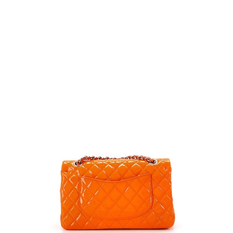 Chanel Classic Double Flap Bag Quilted Patent Medium - 3