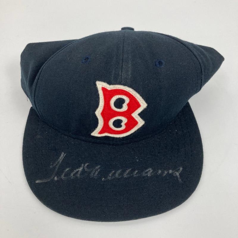 Ted Williams Signed Boston Red Sox Authentic Game Model Hat JSA COA - 2
