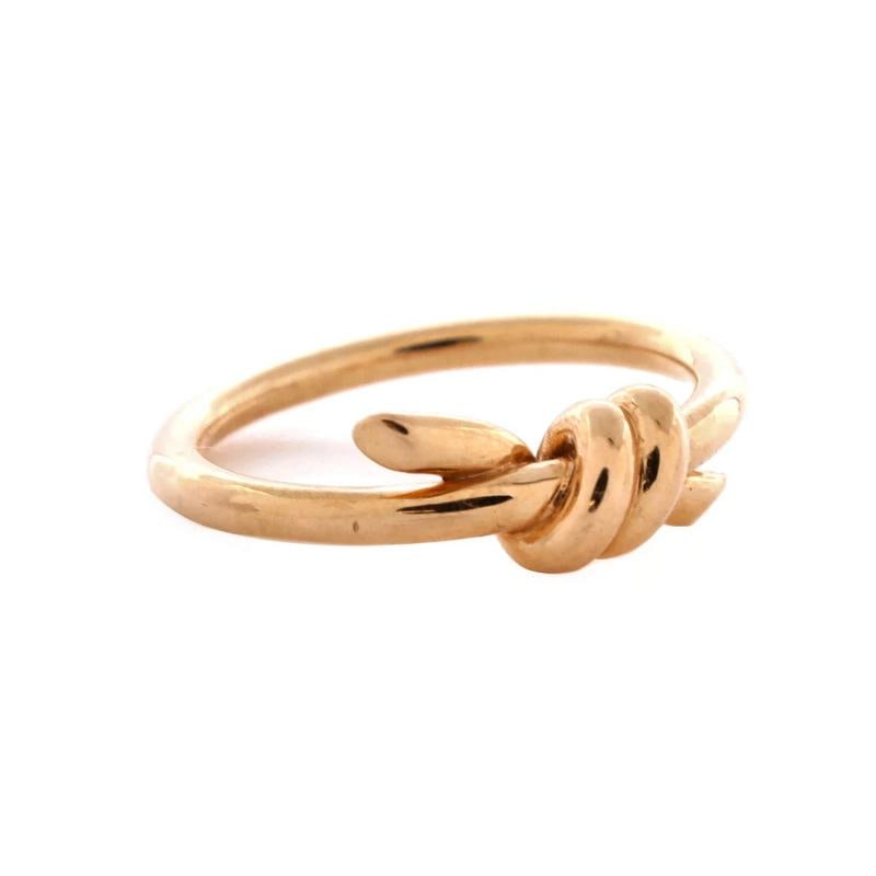 Tiffany & Co. Knot Ring 18K Rose Gold - 2
