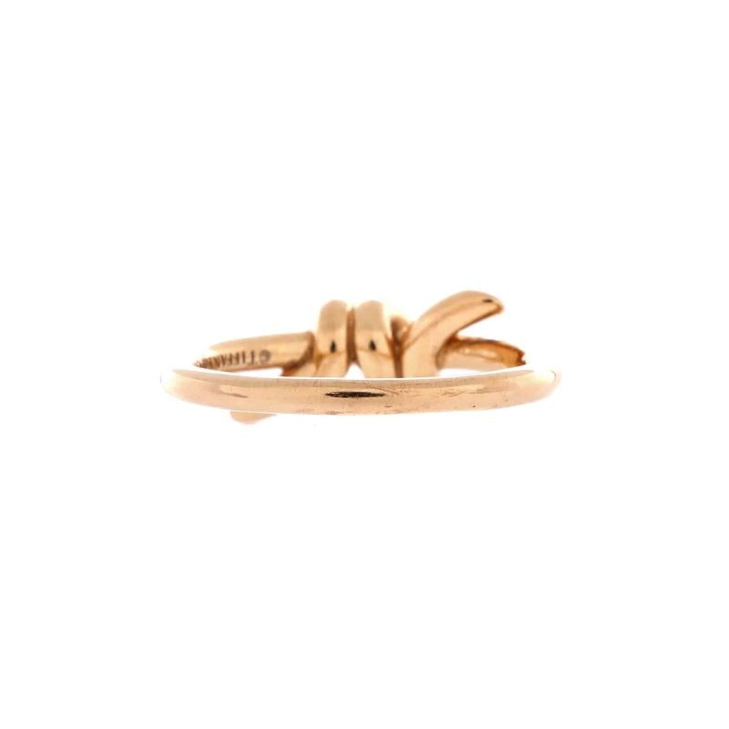 Tiffany & Co. Knot Ring 18K Rose Gold - 3