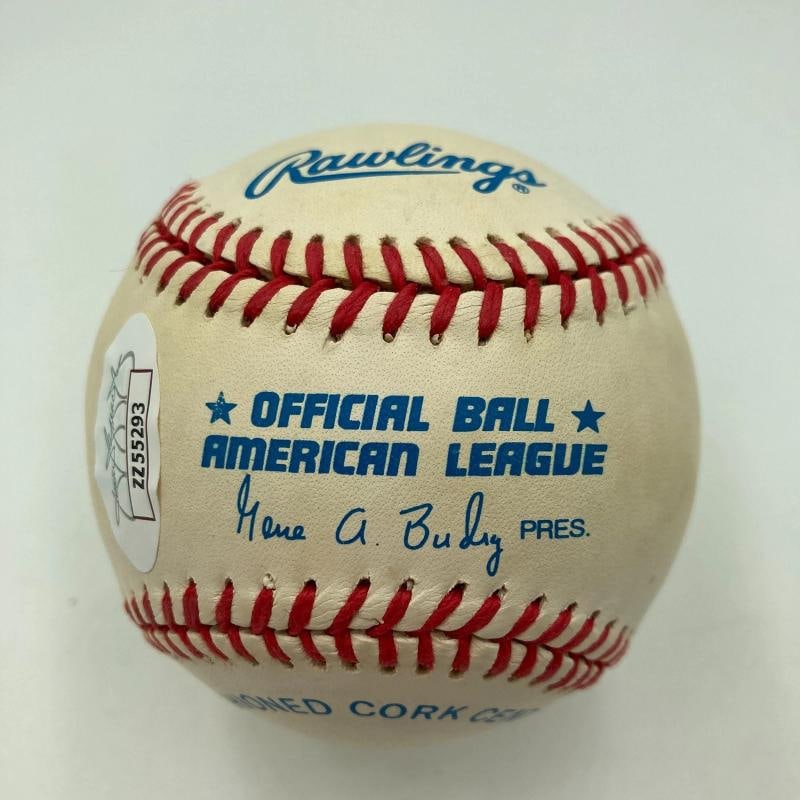 Joe Dimaggio "Hall Of Fame 1955" Signed American League Baseball JSA COA - 2