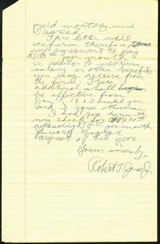 Bobby (Robert T) Jones Signed 3 Page Hand Written 1963 Letter PSA/DNA #Z05381: Product: Signature,Player: Bobby (Robert T) Jones,Sport: Golf-PGA,Original/Reprint: Original,Autograph Authentication: PSA/DNA,PRODUCT_COA: PSA/DNA,PRODUCT_SIGNED_BY_NAME: Bobby (Robert T)