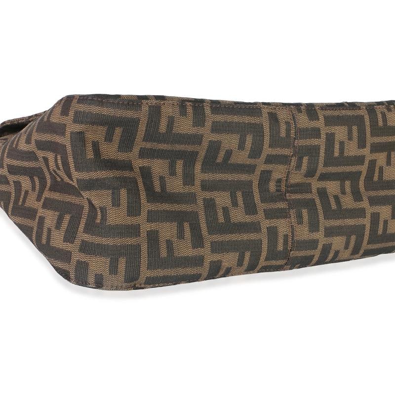 Fendi Brown Zucca Canvas Mama Baguette Bag - 7