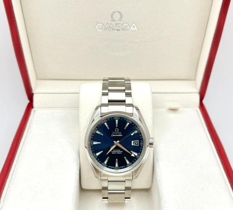 Omega Seamaster Aqua Terra Blue Dial 231.10.42.21.03.001 41.5mm Steel Box Paper - 2