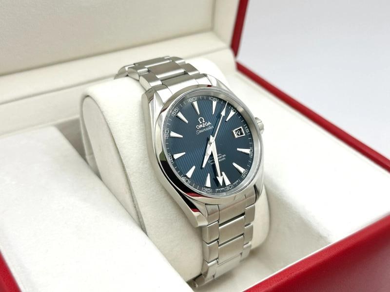 Omega Seamaster Aqua Terra Blue Dial 231.10.42.21.03.001 41.5mm Steel Box Paper - 5