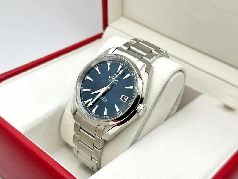 Omega Seamaster Aqua Terra Blue Dial 231.10.42.21.03.001 41.5mm Steel Box Paper - 6