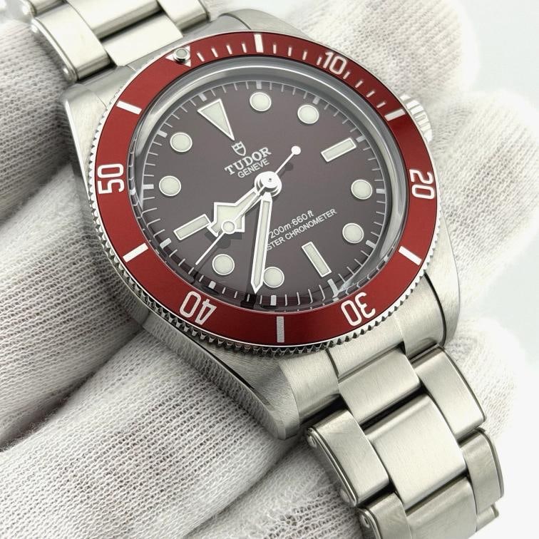 2025 Tudor Black Bay 58 7939A1A0RU 39mm Burgundy Red Dial Bezel Steel Box Paper - 5