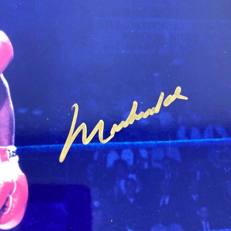 Muhammad Ali Signed 16x20 Photo VS. Sonny Liston JSA COA - 3