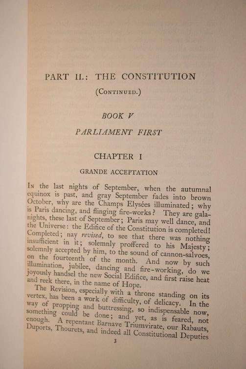 1925 The French Revolution Thomas Carlyle Fine Leather Binding Bound by Riviere - 13