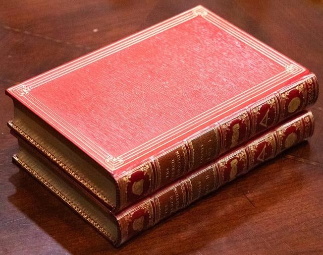 1925 The French Revolution Thomas Carlyle Fine Leather Binding Bound by Riviere - 4