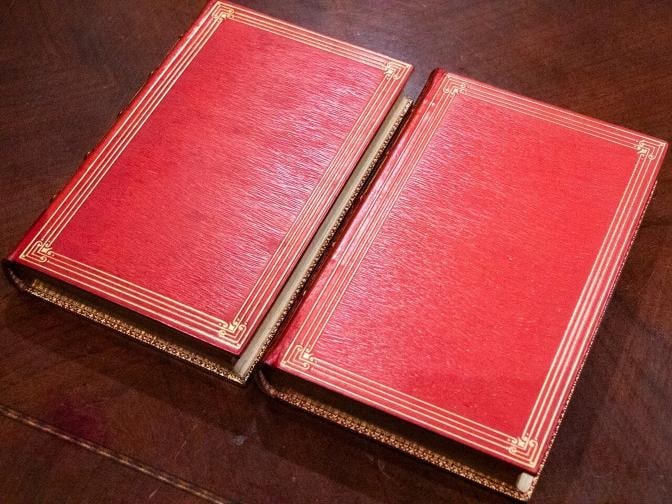 1925 The French Revolution Thomas Carlyle Fine Leather Binding Bound by Riviere - 5