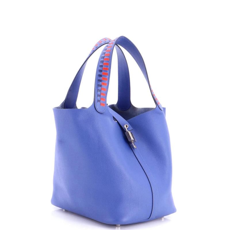 Hermes Picotin Lock Bag Tressage Epsom MM - 2
