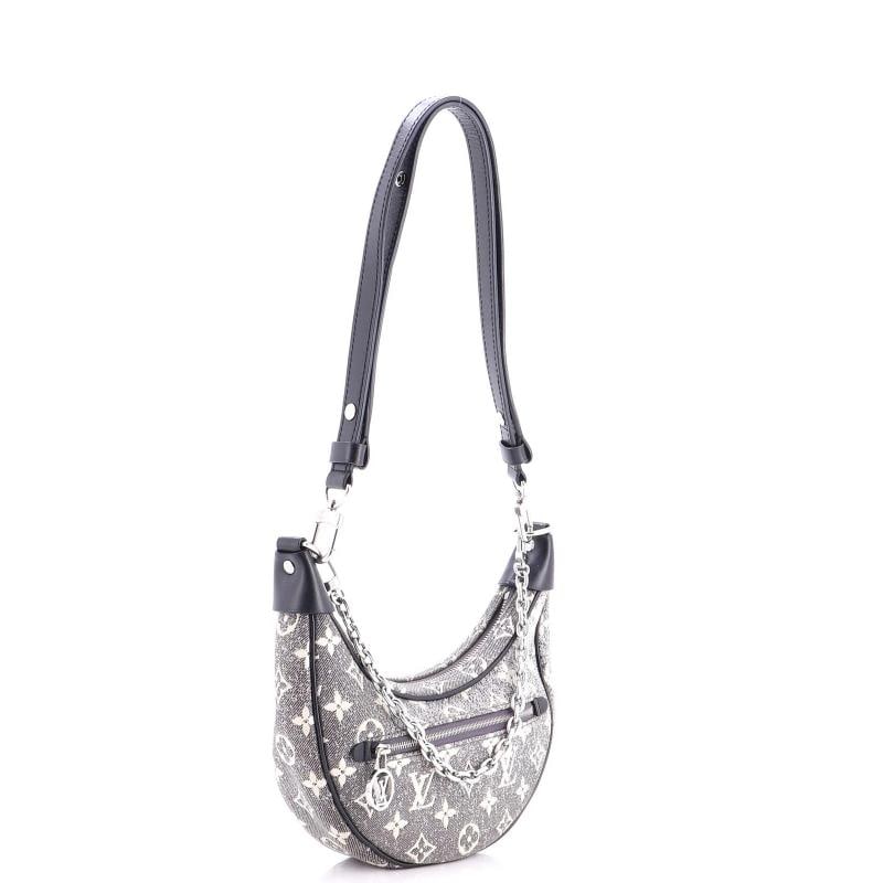 Louis Vuitton Loop Handbag Monogram Jacquard Denim - 2