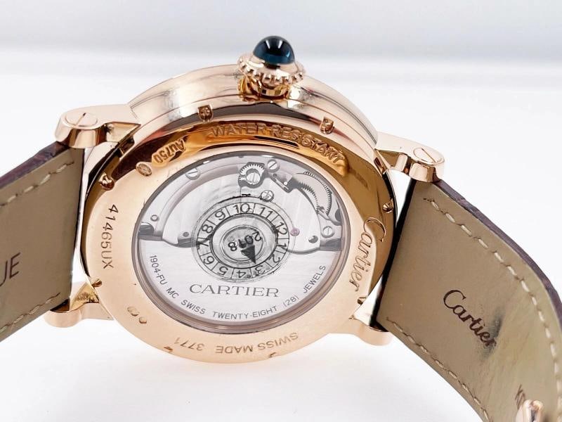 Cartier W1556240 Rotonde De Cartier 3771 42mm 18K Rose Gold Box Papers - 9