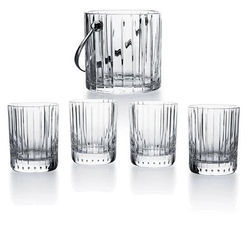 BACCARAT HARMONIE ON THE ROCKS TUMBLERS & ICE BUCKET SET #2811179 BRAND NIB: Condition: New: A brand-new, unused, unopened, undamaged item in its original packaging (where packaging is ... Read moreabout the conditionNew: A brand-new, unused, unopened, undamaged item in its