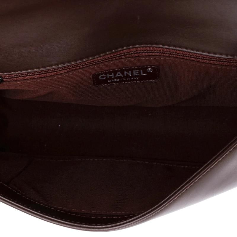 Chanel Boy Flap Bag Chevron Lambskin New Medium - 5