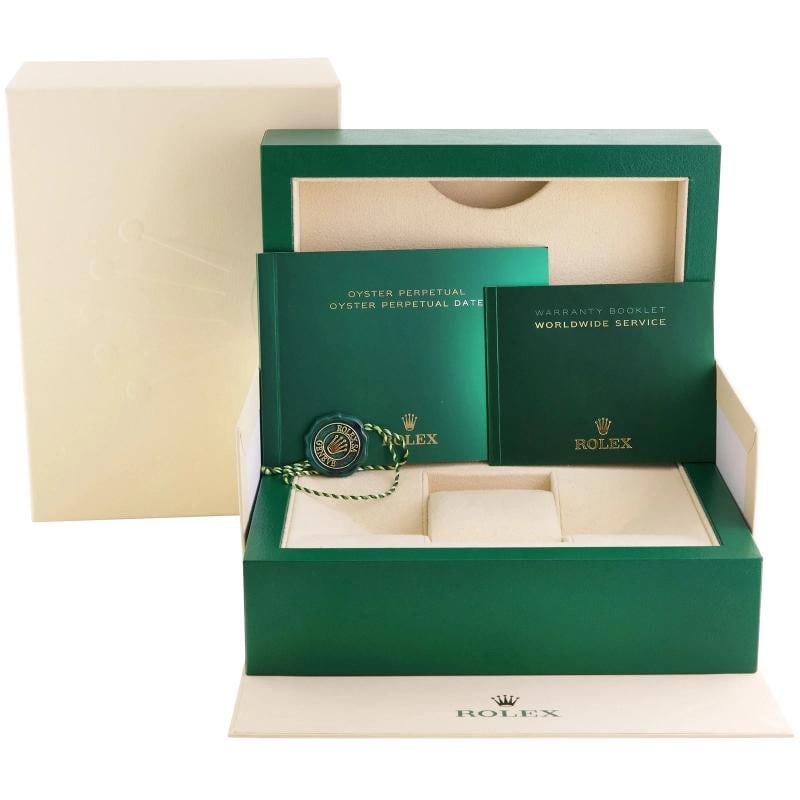 2024 MINT Rolex 124300 Oyster Perpetual 41mm Green Dial Oyster Watch Box - 7