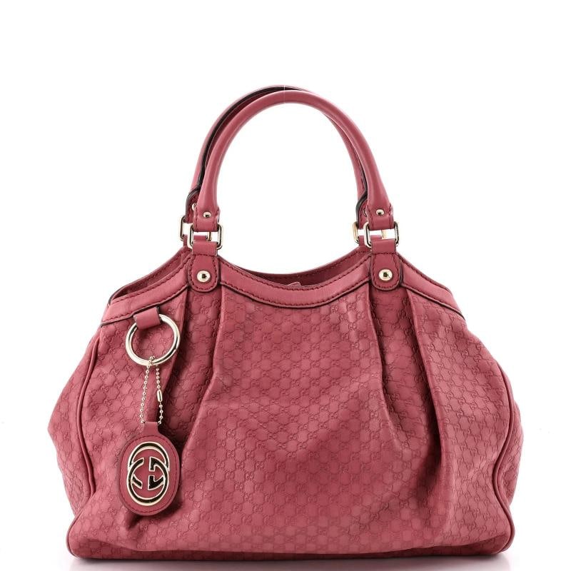 Gucci Sukey Tote Guccissima Leather Medium: Accessories: Charms Measurements: Handle Drop 6", Height 11", Width 13", Depth 4", Strap Drop None". Condition: Pre-owned - Good,Brand: Gucci,Exterior Material: Leather,Style: Totes,Exterior Color:
