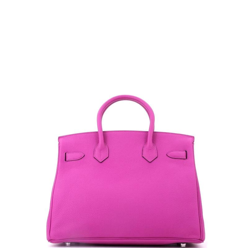Hermes Birkin Handbag Pink Togo with Palladium Hardware 30 - 3