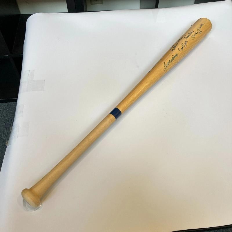 500 Home Run Club Signed Bat With 11 Signatures Including Mickey Mantle & Ted Williams (JSA LOA) - 3