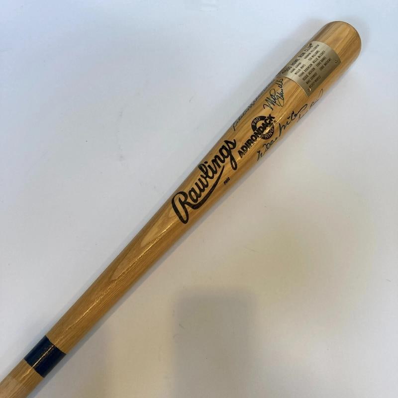 500 Home Run Club Signed Bat With 11 Signatures Including Mickey Mantle & Ted Williams (JSA LOA) - 4