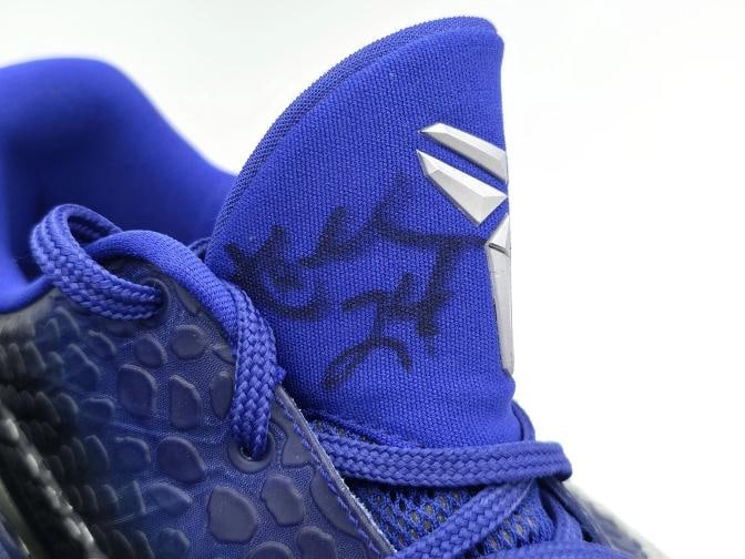 Kobe Bryant Dual Signed Pair Of 2011-12 Nike Team Issued Kobe VI Shoes (PSA LOA) - 3