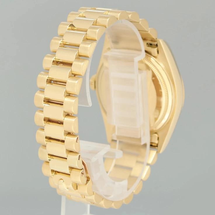 MINT Rolex President Day Date 18038 Yellow Gold Champagne Quickset Watch - 5