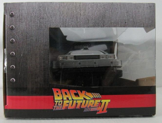 Michael J Fox Signed Delorean Diecast Car Back To The Future II (Beckett) - 7