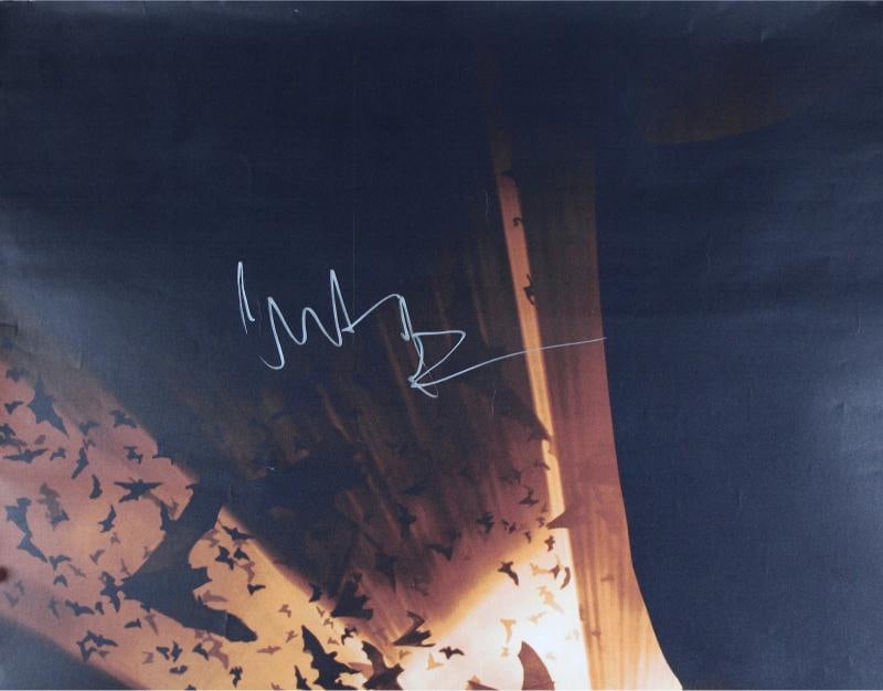 Christian Bale Batman Begins Authentic Signed 27x40 Movie Poster (Beckett) - 2