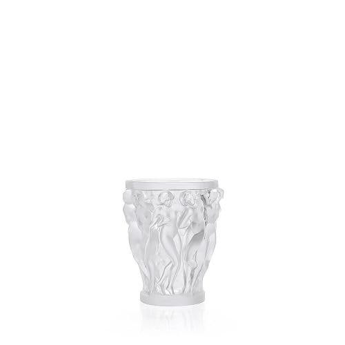 LALIQUE CRYSTAL BACCHANTES VASE~(5.75" H x 4.84" D) - 2