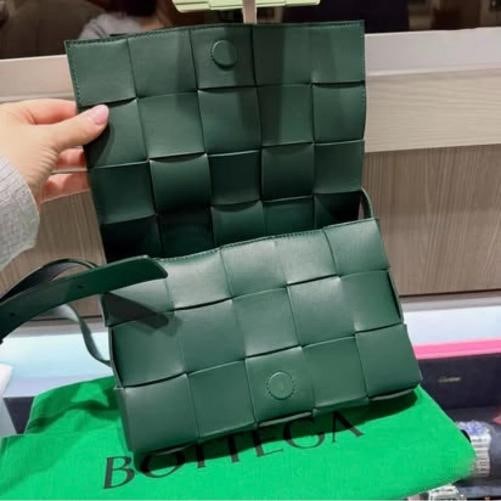 Bottega Veneta Small Cassette Bag in Rain Tree Green - 8