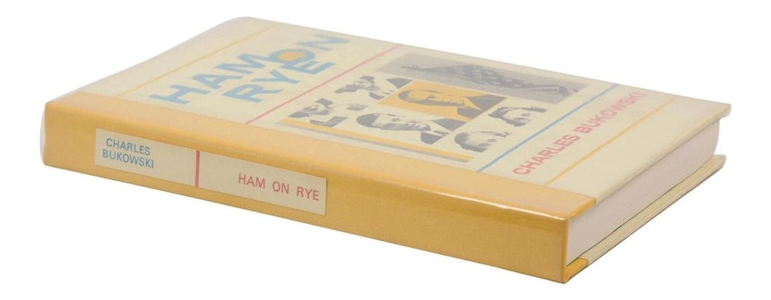 Ham on Rye ~ SIGNED by CHARLES BUKOWSKI ~ First Edition ~ 1st Printing 1982 - 3