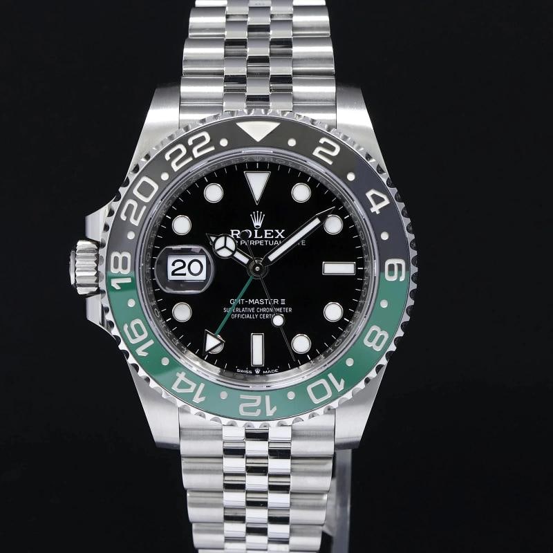 2026 NEW PAPERS Rolex 126720VTNR GMT-Master II Sprite Green Black Jubilee Steel - 2
