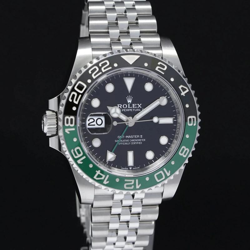 2026 NEW PAPERS Rolex 126720VTNR GMT-Master II Sprite Green Black Jubilee Steel - 3