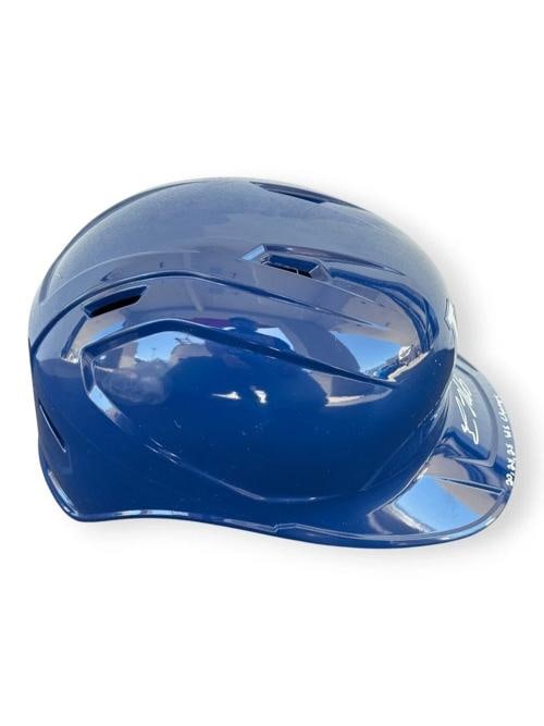 Kike Hernandez Signed Dodgers Helmet Inscribed "20,24,25 WS Champs" (MLB Authenticated) - 3