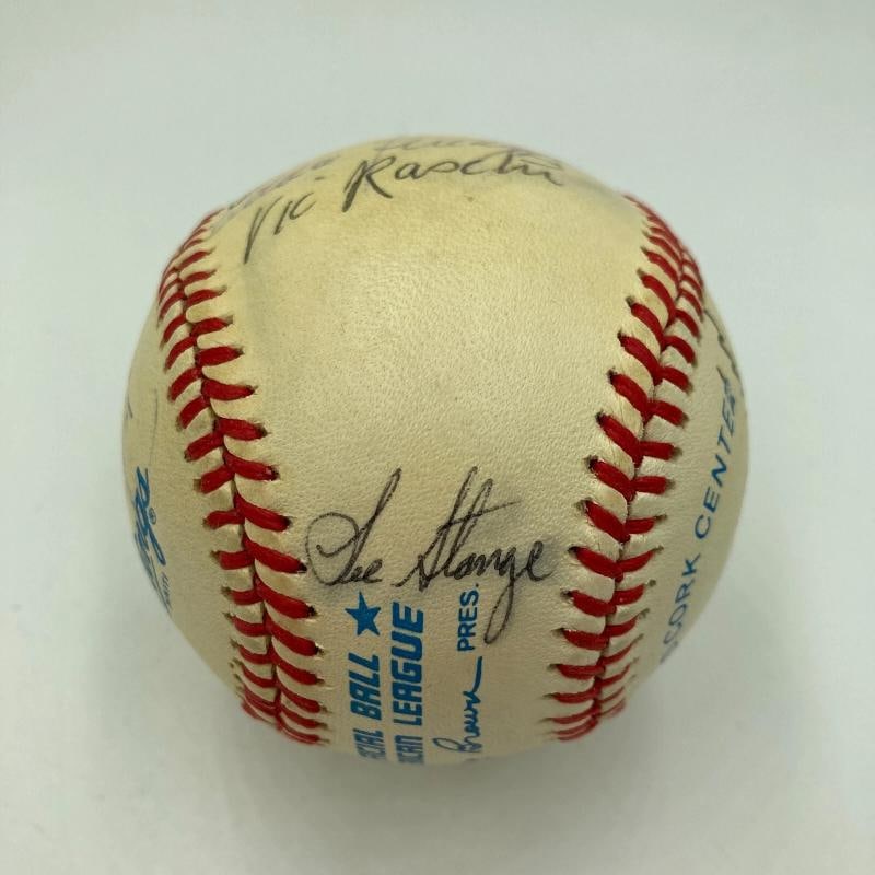 Ted Williams & Joe Dimaggio Hall Of Fame Multi Signed Baseball JSA COA - 4