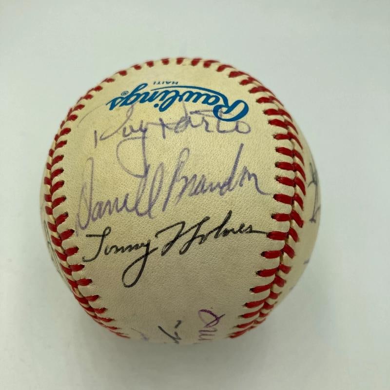 Ted Williams & Joe Dimaggio Hall Of Fame Multi Signed Baseball JSA COA - 5