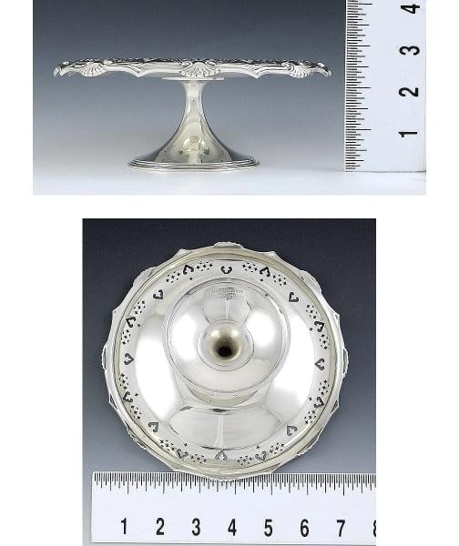 Excellent Quality Pair Tiffany Sterling Silver Compotes circa 1920s - 7