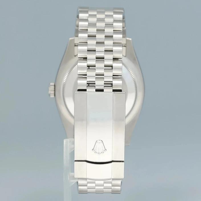 2025 NEW PAPERS Rolex DateJust 36mm Wimbledon Stick 126234 Jubilee White Gold - 5