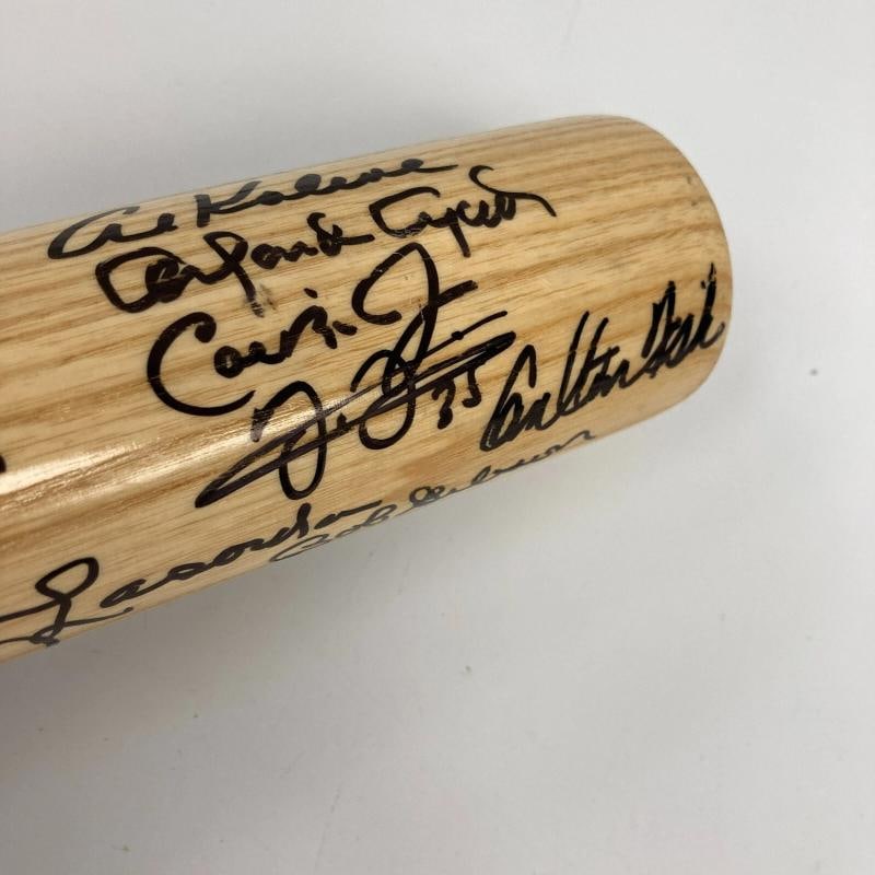 2015 Hall Of Fame Induction Multi Signed Baseball Bat 46 Sigs Sandy Koufax JSA - 11