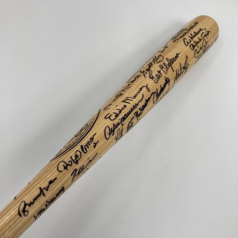 2015 Hall Of Fame Induction Multi Signed Baseball Bat 46 Sigs Sandy Koufax JSA - 4