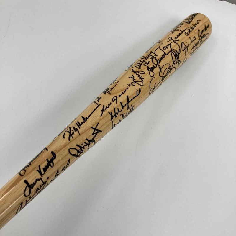 2015 Hall Of Fame Induction Multi Signed Baseball Bat 46 Sigs Sandy Koufax JSA - 6