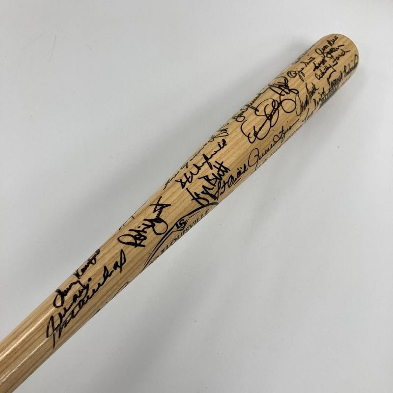 2015 Hall Of Fame Induction Multi Signed Baseball Bat 46 Sigs Sandy Koufax JSA - 8