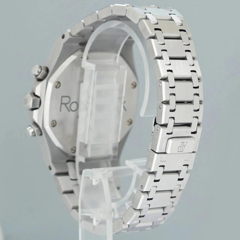 2009 PAPERS MINT Audemars Piguet 26300ST Royal Oak Silver Panda Chrono 39mm - 4