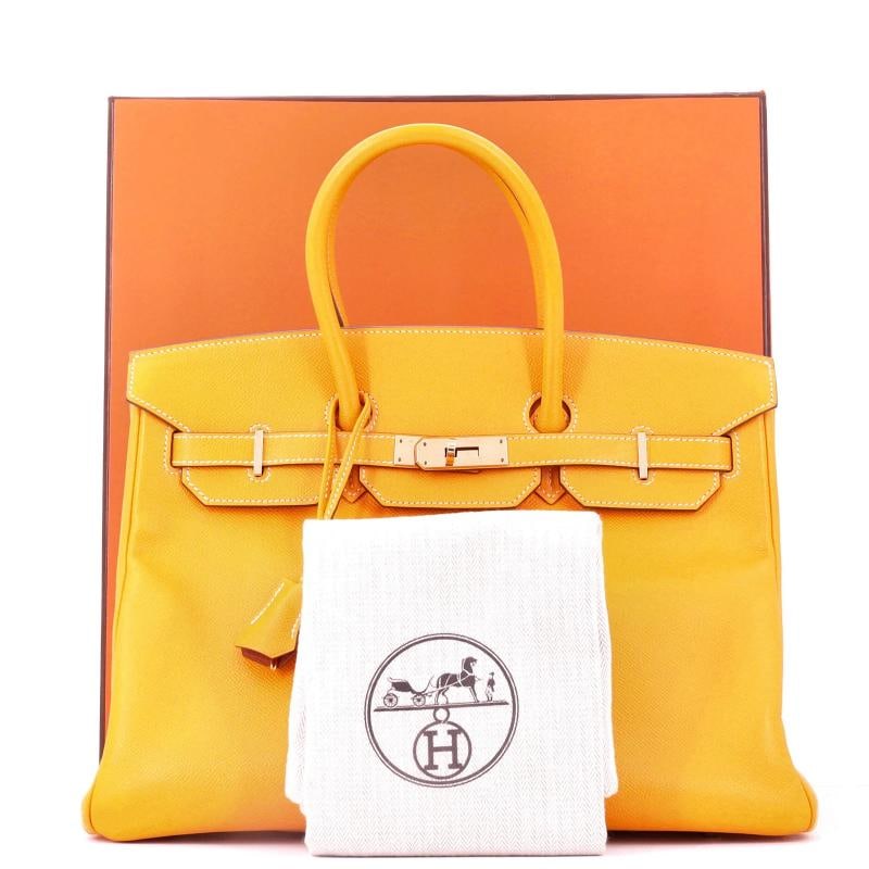 Hermes Candy Birkin Bag Epsom 35 - 2