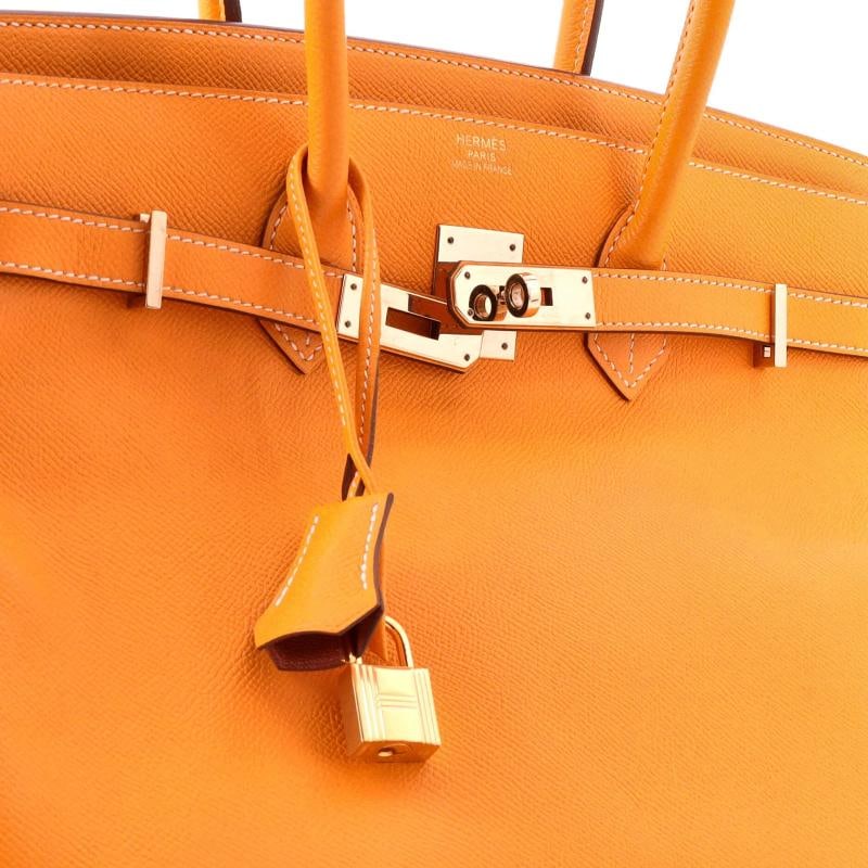 Hermes Candy Birkin Bag Epsom 35 - 7