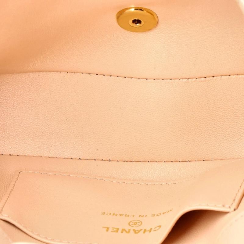 Chanel CC Tab Flap Shoulder Bag Quilted Lambskin Mini - 5